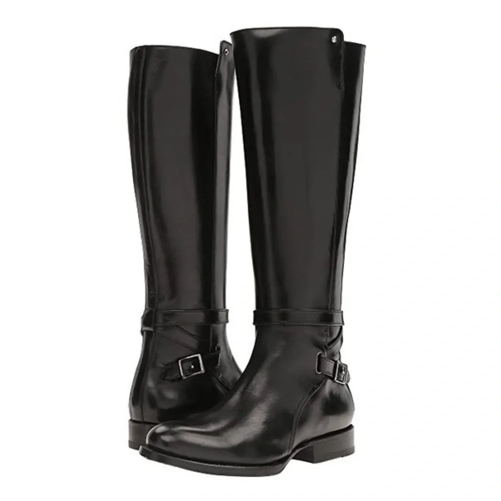 Frye Tall Jordan Strap Riding Boots size 7.5